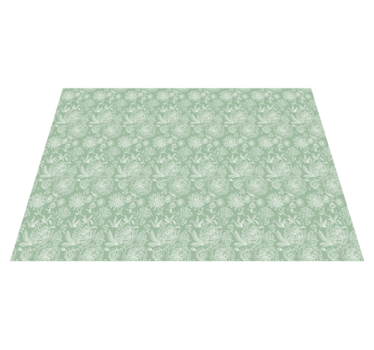 Floral Elegance Surface carpet roses - TenStickers