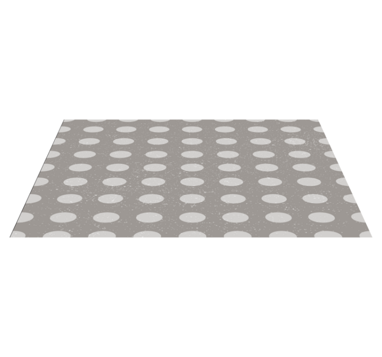 Polka Dot Pattern stripes vinyl carpet - TenStickers