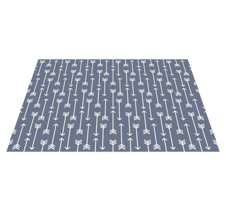 Arrow Patterns stripes vinyl carpet - TenStickers