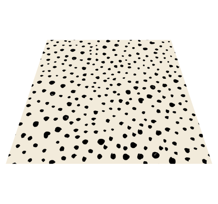 Dotted Pattern Style texture vinyl rug - TenStickers