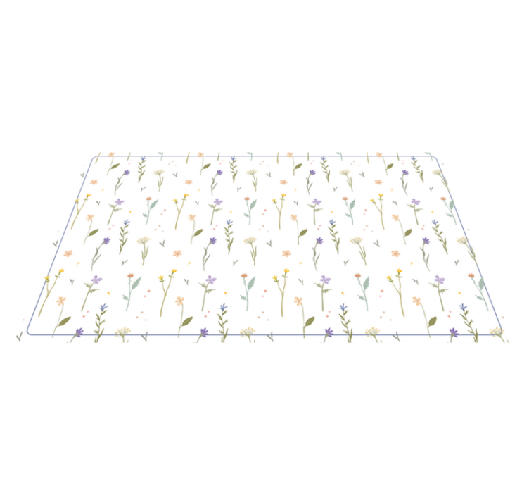 Small spring twigs branches nature rug - TenStickers