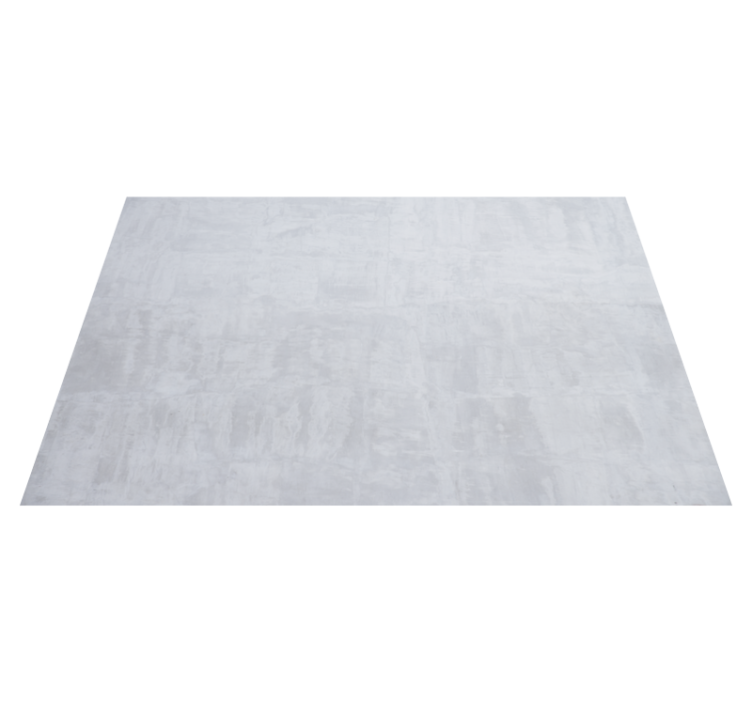 Light gray concrete living room rug - TenStickers