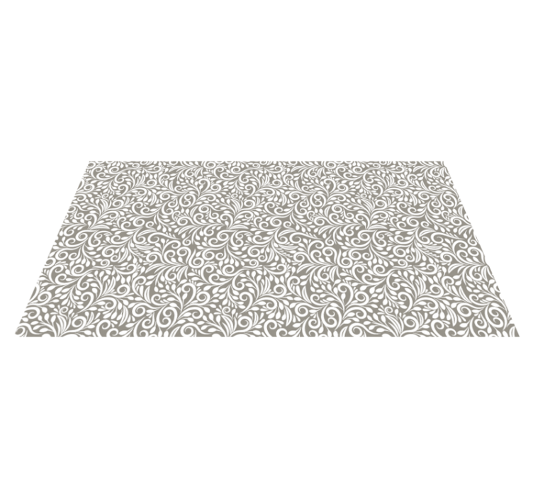 "Ruskin" grey pattern kitchen vinyl floor tiles - TenStickers