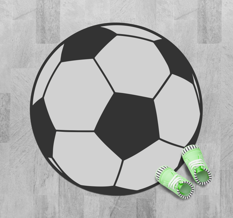 Soccer Sphere gaming vinyl rug - TenStickers