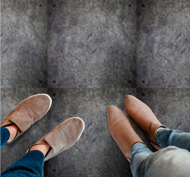 Abstract marbled design kids vinyl rug - TenStickers