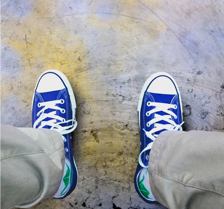 Abstract Textured Surface texture vinyl rug - TenStickers