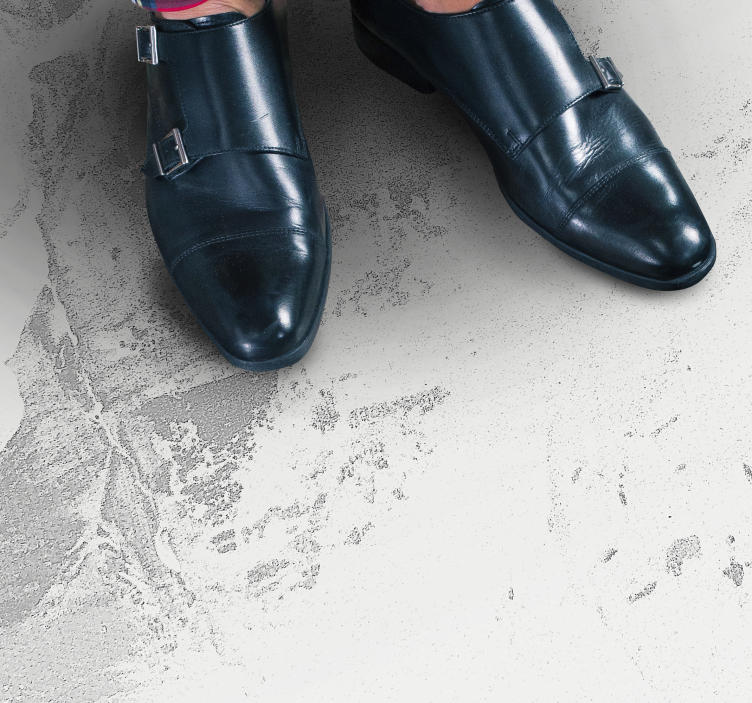 Abstract Textured texture vinyl rug - TenStickers