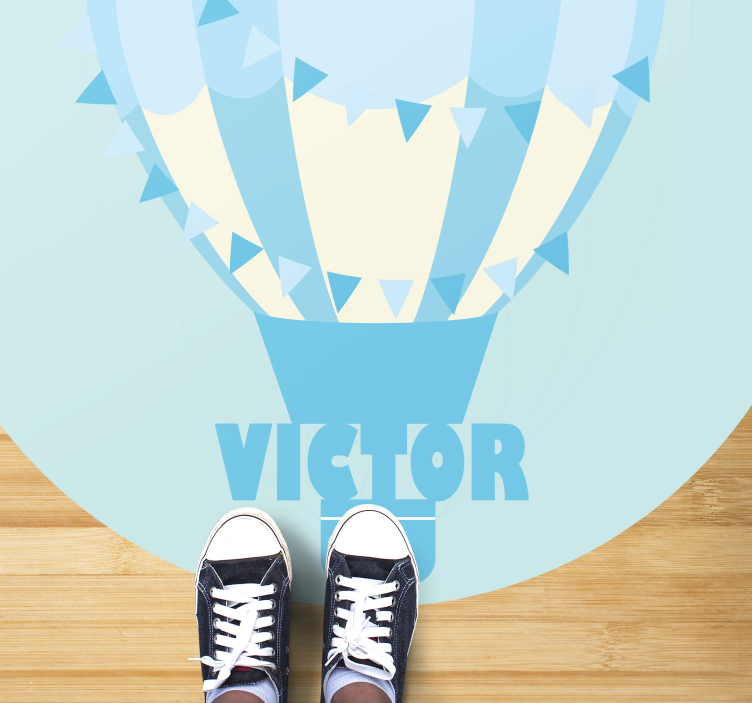 Customizable Balloon custom vinyl rug - TenStickers