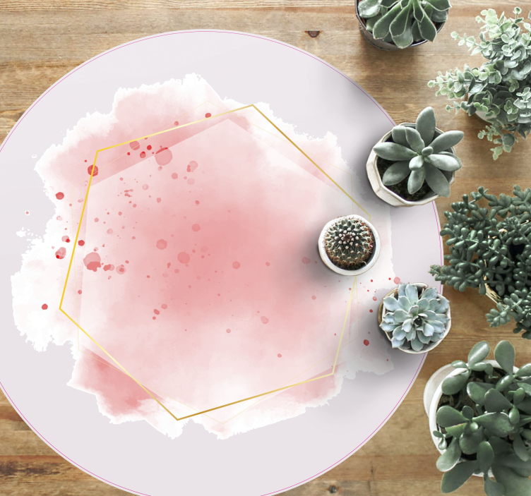 Dreamy stained glass mosaic floor tiles - TenStickers