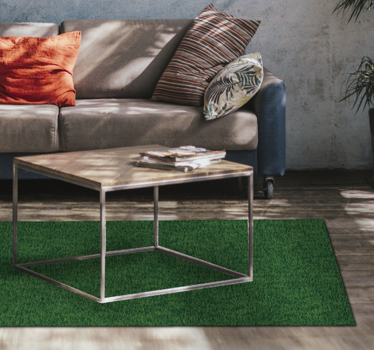 Grass Textured Surface texture vinyl rug - TenStickers