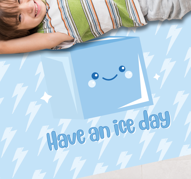 Have An Ice kids vinyl rug - TenStickers