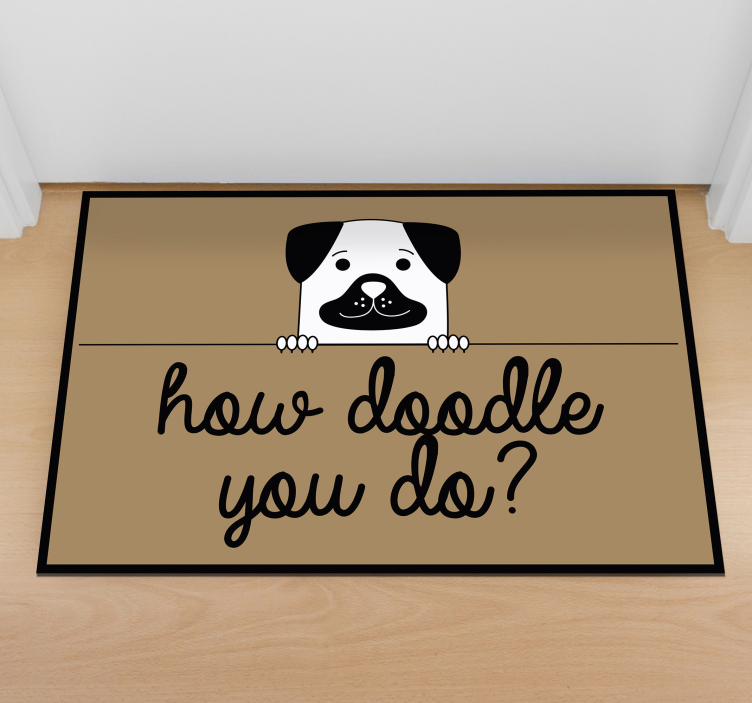How doodle you do? animal rug - TenStickers