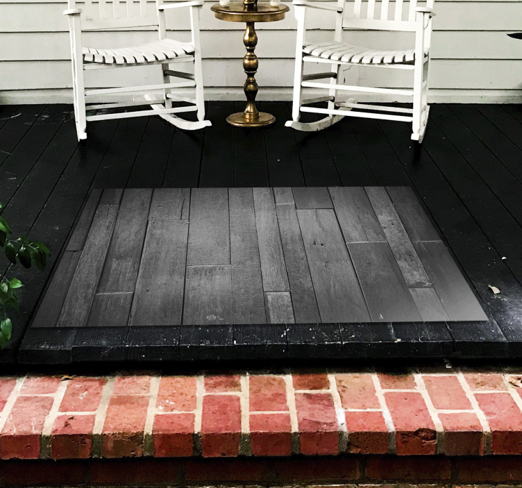 Original wooden plank 3d effect wood vinyl rug - TenStickers