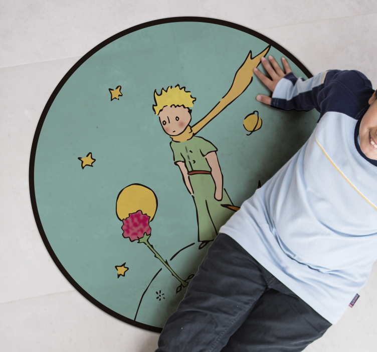 Storybook Character kids vinyl rug - TenStickers