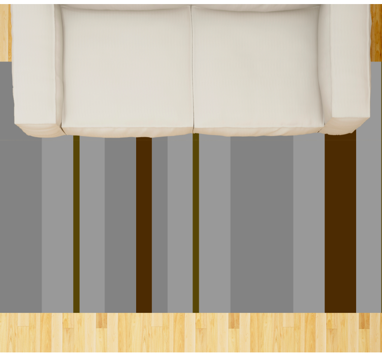 STRIPE PATTERNED ACCENT stripes vinyl rug - TenStickers