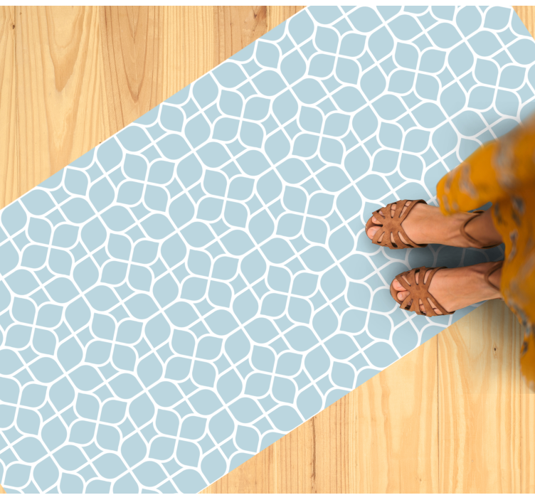 tile effect pattern bathroom flooring - TenStickers