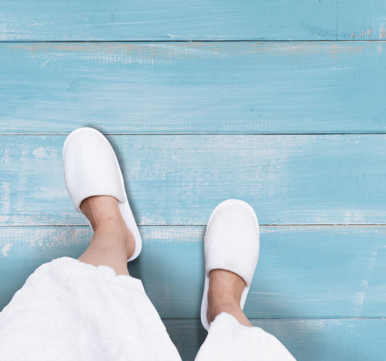 Weathered Plank Appearance wood effect vinyl rug - TenStickers