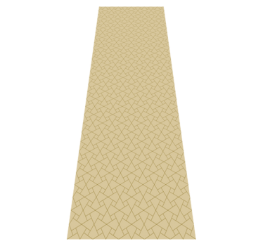 Graphic grey and beige office vinyl rug - TenStickers