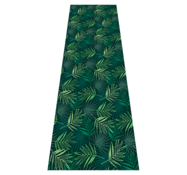 Office vinyl rug tropical blend design - TenStickers