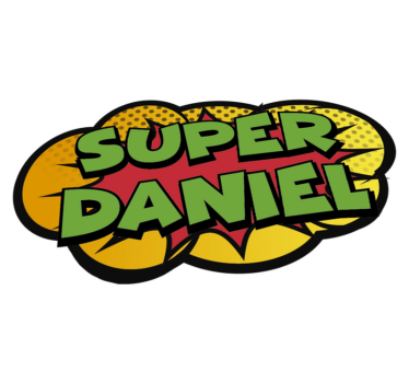 Super Power personalised vinyl rug - TenStickers