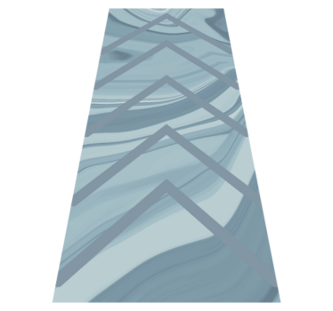 Marble Herringbone vinyl runners for halls - TenStickers