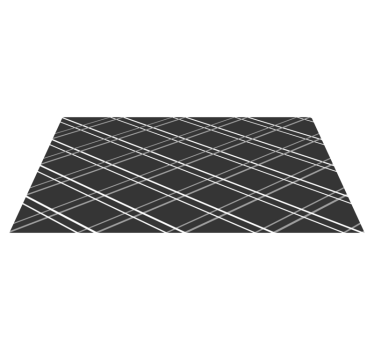 Black Diamond Pattern geometric vinyl - TenStickers