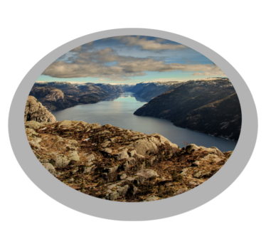 Preikestolen Norway nature carpet - TenStickers