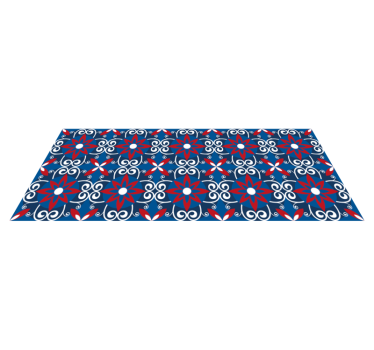 Fleur de Lis Beija tile mat - TenStickers