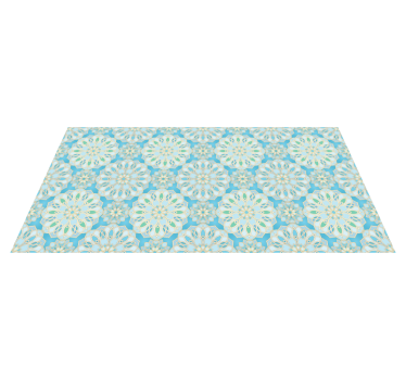 Dreamy stained glass tile mat - TenStickers