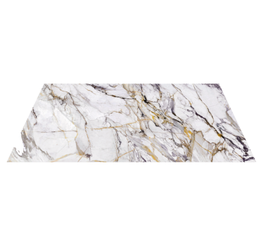 White stone stone flooring - TenStickers