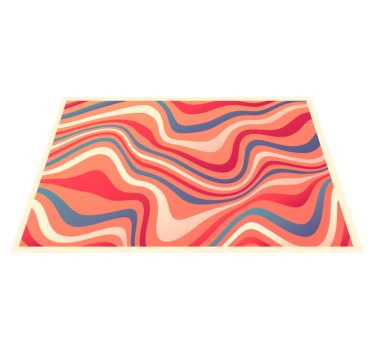 Modern art stripes contemporary rugs - TenStickers
