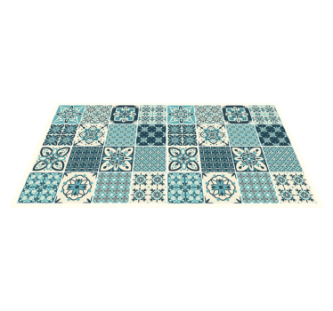 Portuguese multicolour shapes  tile mat - TenStickers