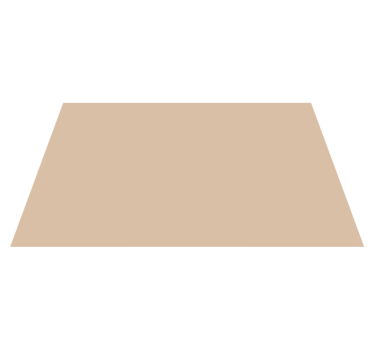 Beige vinyl rug with neutral beige surface - TenStickers