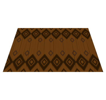 Rectangle print on top  mosaic vinyl flooring - TenStickers