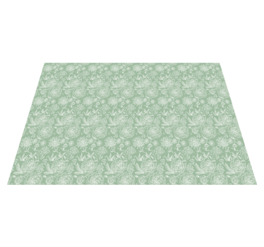 Floral Elegance Surface carpet roses - TenStickers
