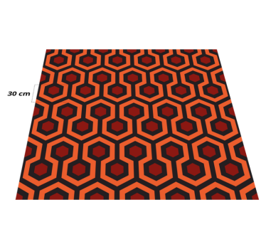 Shining hallway modern geometric rug - TenStickers