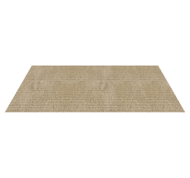 Beige monocolor fabric modern hallway flooring - TenStickers