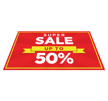 Personalised Discount Sale Red Carpet - TenStickers