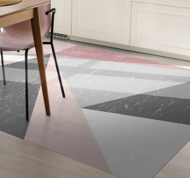 Geometric triangular geometric carpets - TenStickers