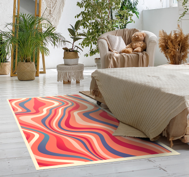 Modern art stripes contemporary rugs - TenStickers