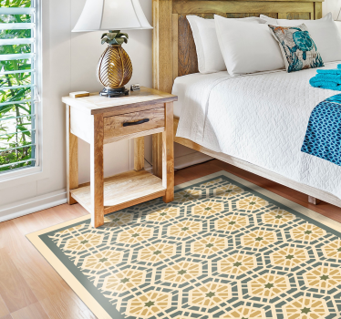 MOSAIC A AREA RUG mosaic vinyl flooring - TenStickers
