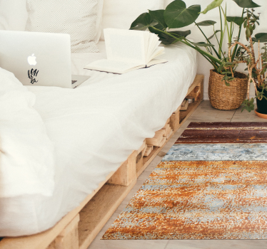 old rusty retro rug - TenStickers
