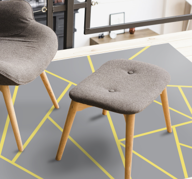 Pantone triangles two geometric carpets - TenStickers