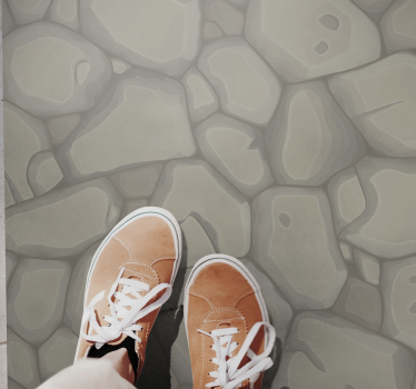 Paved tile pattern carpet runners for halls - TenStickers