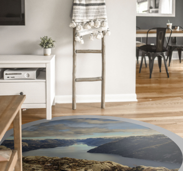 Preikestolen Norway nature carpet - TenStickers