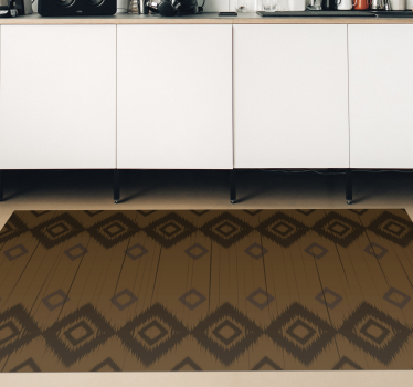 Rectangle print on top  mosaic vinyl flooring - TenStickers