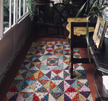 Turkish Patchwork ethnic style rugs - TenStickers