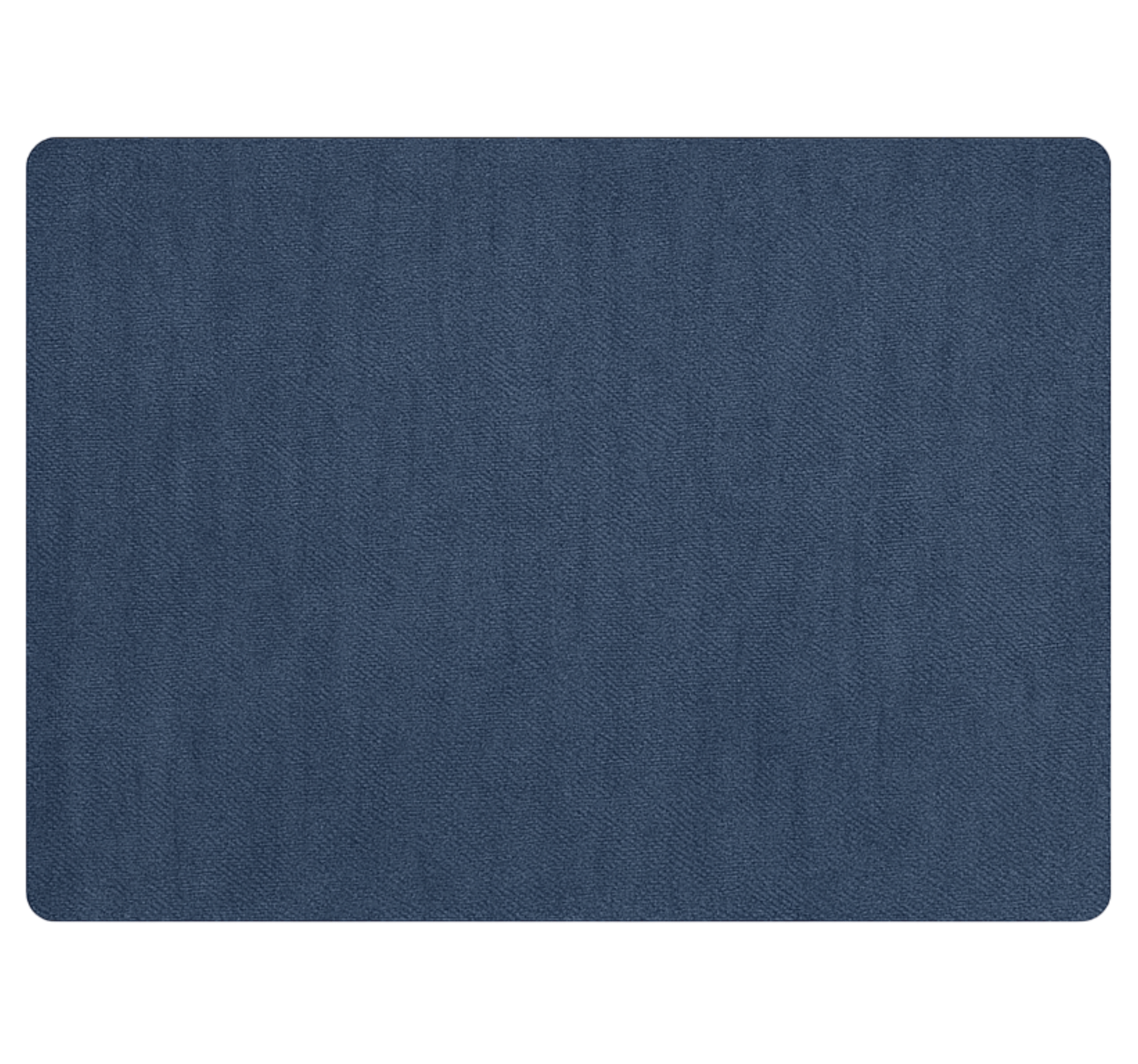 Blue fabric effect living room vinyl rug - TenStickers