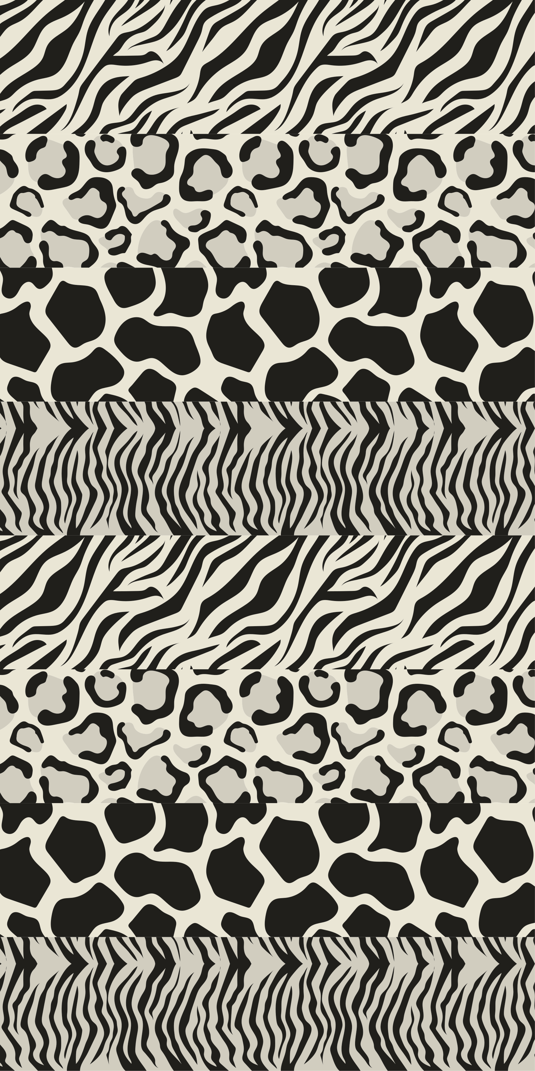 Animal vinyl rug with four unique designs - TenStickers