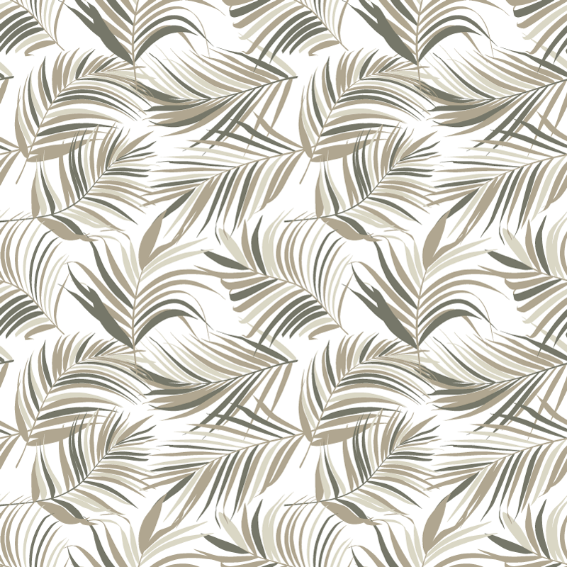 Lush mysterious nature floral vinyl rug - TenStickers